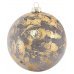 Χριστουγεννιάτικη Μπάλα Αντικέ Χρυσή (10cm)
